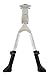 Lumintrail Center Mount Double Leg Kickstand - Adjustable Height Kickstands for 24-29 Inch Adult Bikes - Perfect for Cruiser, Road and Hybrid