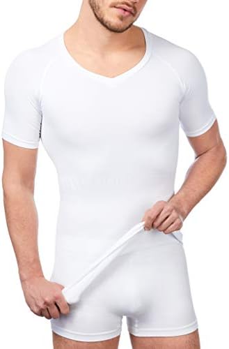 Mens Shapewear | Body Shaper Slimming Shirt | Compression Undershirt