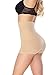 La Reve Womens Hi-Waist Boyshort Shapewear - Body Shaper Panty Nude