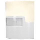 GE Enbrighten LED Night Light, Motion Sensor, Plug-in, 40 Lumens, UL Listed, Ideal for Bedroom, Nursery, Bathroom, Kitchen, Hallway, White, 12201