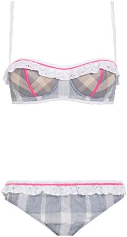 Frenchlingerieshop - Half Quarter Cup Bra-Briefs 'King and Cross' Swimwear