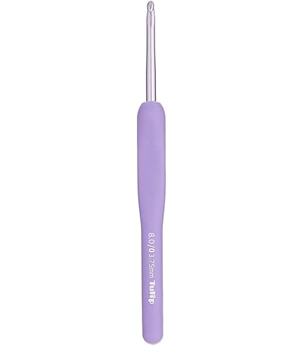 Amazon.com: Tulip Etimo crochet hook soft grip 5.00mm - 1pc