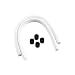 CableMod AIO Sleeving Kit Series 2 for NZXT Kraken / Corsair Hydro PRO / EVGA CLC / EVGA GPU Hybrid - WHITE