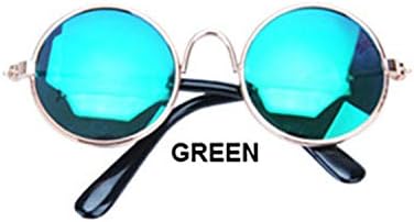 Frideing Dog Cat Pet Glasses Sunglasses Little Dog Eye-Wear Photos Props Dog Cat Accessories Pet Supplies for Pet Products Cat Glasses