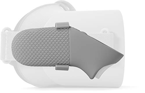 Oculus Go Controller Dual Skin Set + Mounting Clip by Asterion Products - Premium Gel Shell Silicone Grip Covers w/ Low-Profile Traction Diamonds (Set of 2 + Clip) HEADSET & CONTROLLER NOT INCLUDED