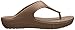 crocs Women's WN Platform Flip Sandal, Bronze, 9 B(M) US