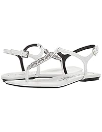 Calvin Klein Silva Sandalia plana para mujer