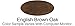 J.E. Moser's 844197, Finishes, Wood Stains & Dyes, Water Soluble English Brown Oak Aniline Dye