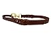 Genuine Leather Braided Dog Leash | Top grain oiled and tanned leather | Multiple lengths and widths | Matching collars available | Award winning |Official Angel Pet Supplies (Brown, 2' X 3/4