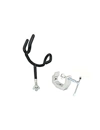 tacfire Heavy Duty Polo caña de pescar Soporte con Pinza Universal de Aluminio