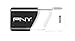 PNY Compact Attaché 64GB USB 2.0 Flash Drive - Black/White - P-FD64GCOM-GE