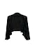 Chic Queen Women's Sheer Chiffon Bolero Shrug Jacket Cardigan Long Sleeve
