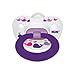 4 Nuk Orthodontic Silicone Pacifiers 18-36 mo GIRL Butterflies + Whales (2 Packages that have 2 Pacifiers in Each Package)
