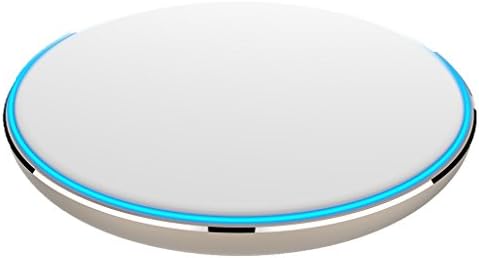 Wireless Phone Charger FlagBona Wireless Chargers for Samsung Galaxy S6/s6 Edge,S7/S7 Edge,Nexus, Nokia Lumia 920, Lg Optimus Vu2, HTC 8x and All Qi-enabled Devices(White)