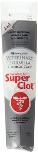 Synergy Labs Veterinary Formula Clinical Care Fast Acting Gel Super Clot 1 oz