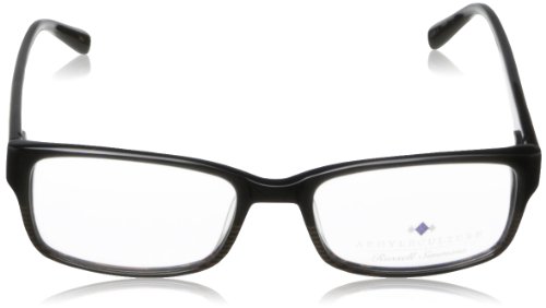 Argyleculture Men's Hendrix Rectangular Eyeglasses,Black & Brown,53 mm