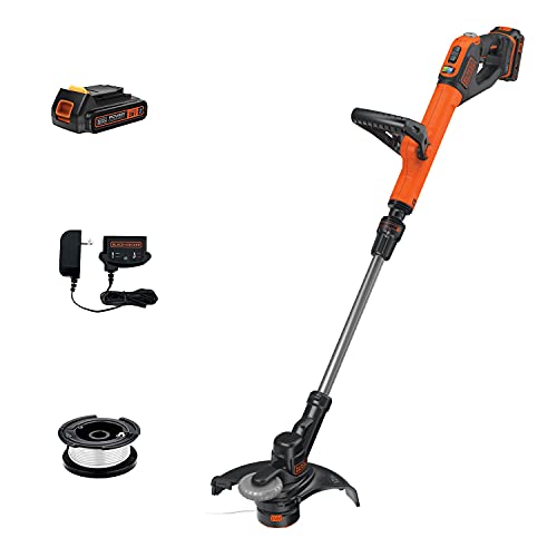 black + decker cortadora de hilo / bordeadora de 20 v máx., 12 pulgadas 