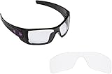 New SEEK OPTICS Replacement Lenses Oakley BATWOLF - Clear