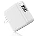 Wall Charger, JETech 2-Port USB US Wall Charger Travel Power Adapter Portable Travel Charger - 0740