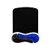 Kensington Mouse Mat with Wrist Rest – Ergonomic Duo Gel Wrist Support for Computer/Laptop use with Laser and Optical mice. Anti-Slip Comfortable Mouse mat with Cool Gel - Blue (62401)
