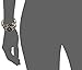 Anne Klein Women's AK/2052BKST Premium Crystal Accented Gold-Tone and Black Bangle Watch with Bracelet Set