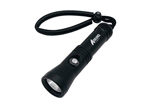 Audeamus Rechargable Waterproof LED Dive Light 1200 Lumens