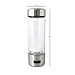 air water life Aqua Deluxe H2 Hydrogen Cup Portable Glass Bottle for Hydrogen-Rich, Ionized, Antioxidant, Non-Toxic Water to Keep Your Body hydrated