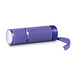 LUX-PRO - Tactical LED Multi Mode Handheld Flashlight, Maximum Brightness, LP395-PR Gels Glow in Dark 9, Purple
