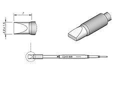 JBC Tools C245-908 - C245 Series Cartridge - Chisel