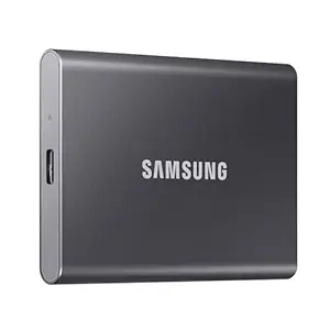 Samsung T7 2TB Up to 1,050MB/s USB 3.2 Gen 2 (10Gbps, Type-C) External Solid State Drive (Portable SSD) Grey(MU-PC2T0T)
