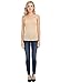 SATINATO Women's Seamless Stretchy Soft Camisole (Beige-1, S)