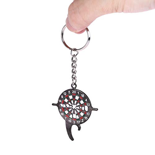 Keychain Dart Wrench Tool Tighten Darts Shafts Beer Bottle Opener Indoor Game - Thumbnail 2