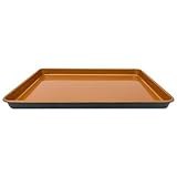 Gotham Steel Ti-Cerama Nonstick Cookie Sheet in Grey/Copper