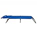 KingCamp Chaise Lounge Removable Pillow 3-Position Adjustable Chair Folding Patio Recliner for Camping Pool Beach Outdoor, Supports 300lbs, Blue, One Size