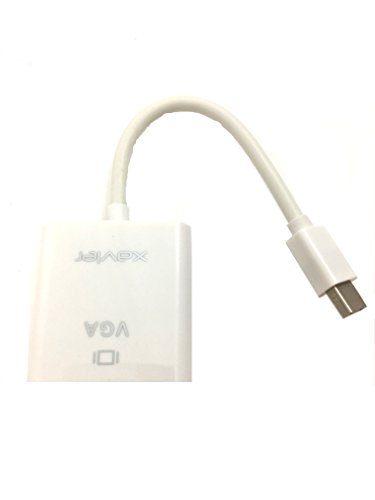 Professional Cable MDP-VGA Mini DisplayPort to VGA 6-in Cable - White