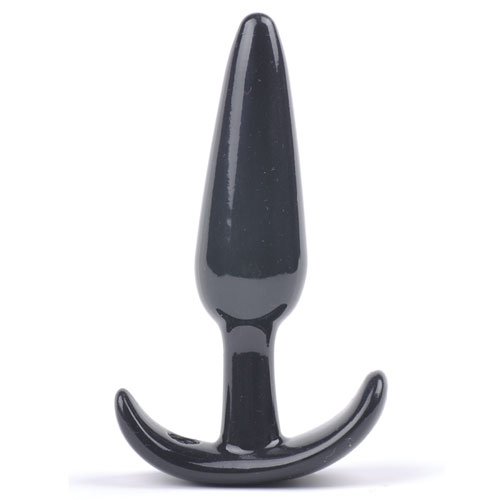 BeHorny Slender Shape Stimulator Butt Plug, Black, Insertable Length: 12 CM (4.7'')