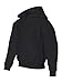 Jerzees Youth Pullover Hood, Black, Medium