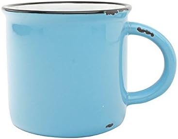 Canvas Home Tinware Mug, Teal- Pack of 4