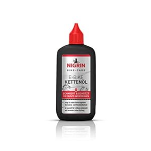 Nigrin fietskettingolie E-bike 100 ml grijs, 100 ml