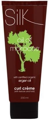 SILK OIL OF MOROCCO CURL CREME CREAM 200ML