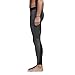adidas Men's Training Alphaskin Sport Long Tights, Dark Grey Heather/Black, Medium