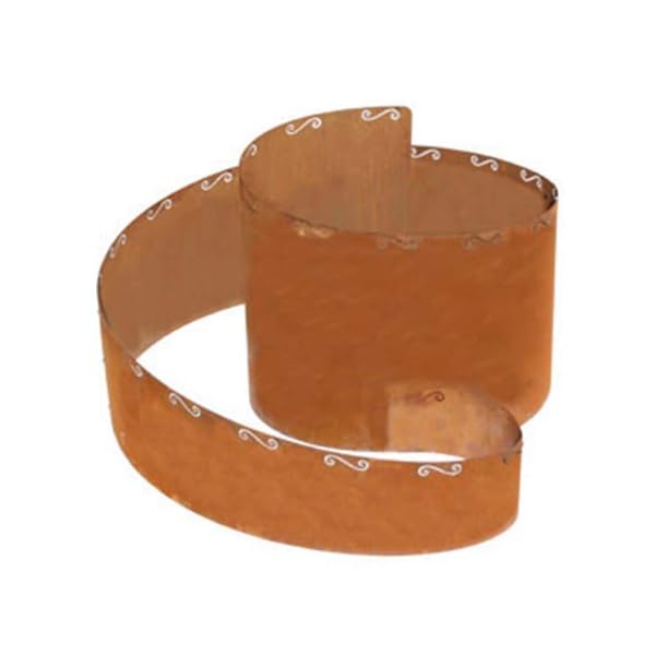 Dekowelt Giessen Bellissa Kräuterspirale Corten Stahl 130 x 140 x 80 cm Kräuterschnecke Edelrost – Bild 3