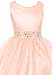AkiDress Dazzling Stones Waist Taffeta Pageant Dress for Little Girl