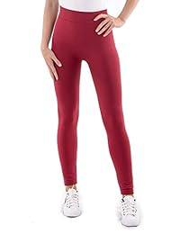 oasa Premium forro polar cepillado Leggings sin costuras talla única