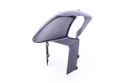 Bestem CBDU-696-FFD Black Carbon Fiber Front Fender for Ducati Monster 696 796 1100 - Thumbnail 4