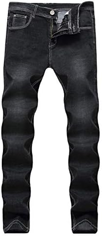 Hochock Men's Skinny Stretch Elastic Jeans Slim Fit Comfy Fashionable Pants