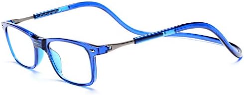 Click Magnetic Reading Glasses Adjustable Front Connect Reader