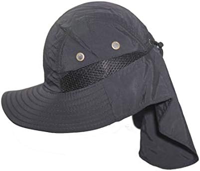Lifetouch Saltlife Fishing Hat Neck Flap Boonie Sun Mens Hats Protection UV UVA Boney SPF Sunscreen Garden Wide Brim Gardening Fisherman Caps Backpacking Safari for Men Women Children