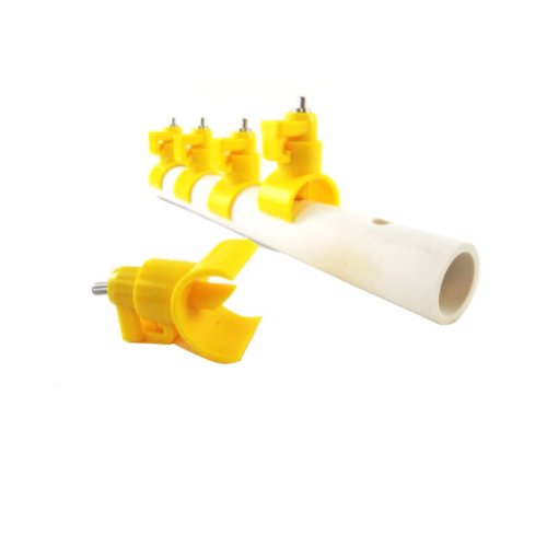 Ushoppingcart 5/10/25/50/100 Pack ***Saddle Style***Oasis Poultry Water Nipples Turkeys, Geese or Ducks (5pcs)