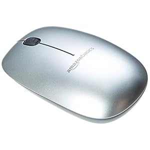 AmazonBasics Slim Bluetooth Mouse, Black